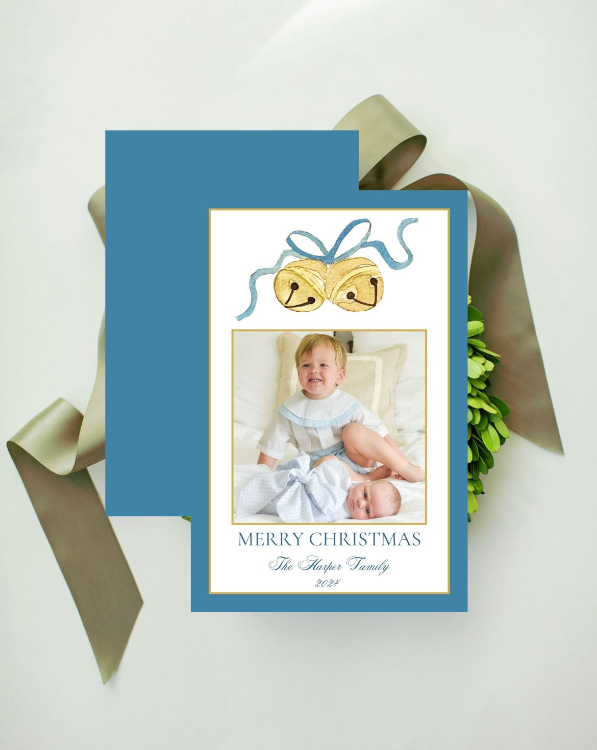 Sleigh Bells Holiday Card, A9