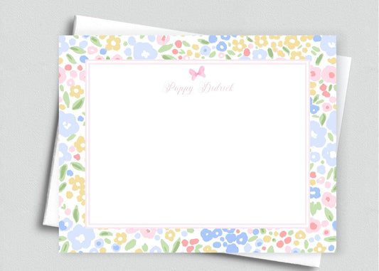 Baby Blooms Stationery