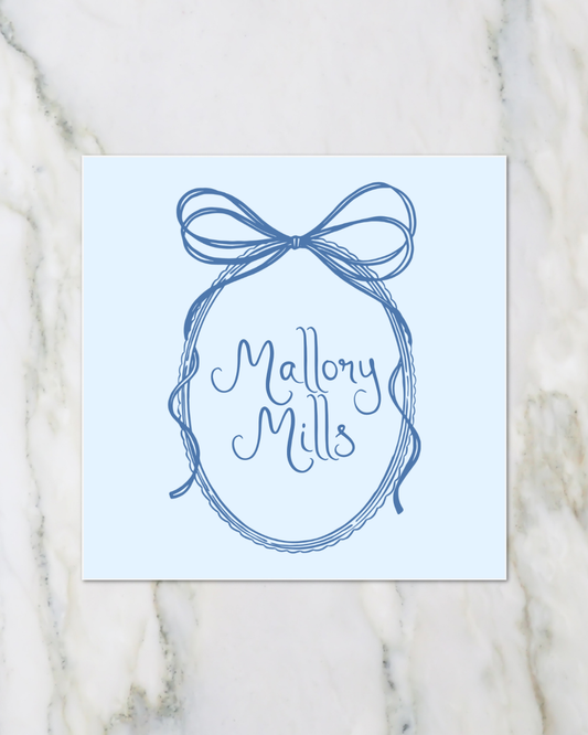 Back to School Bag Tag