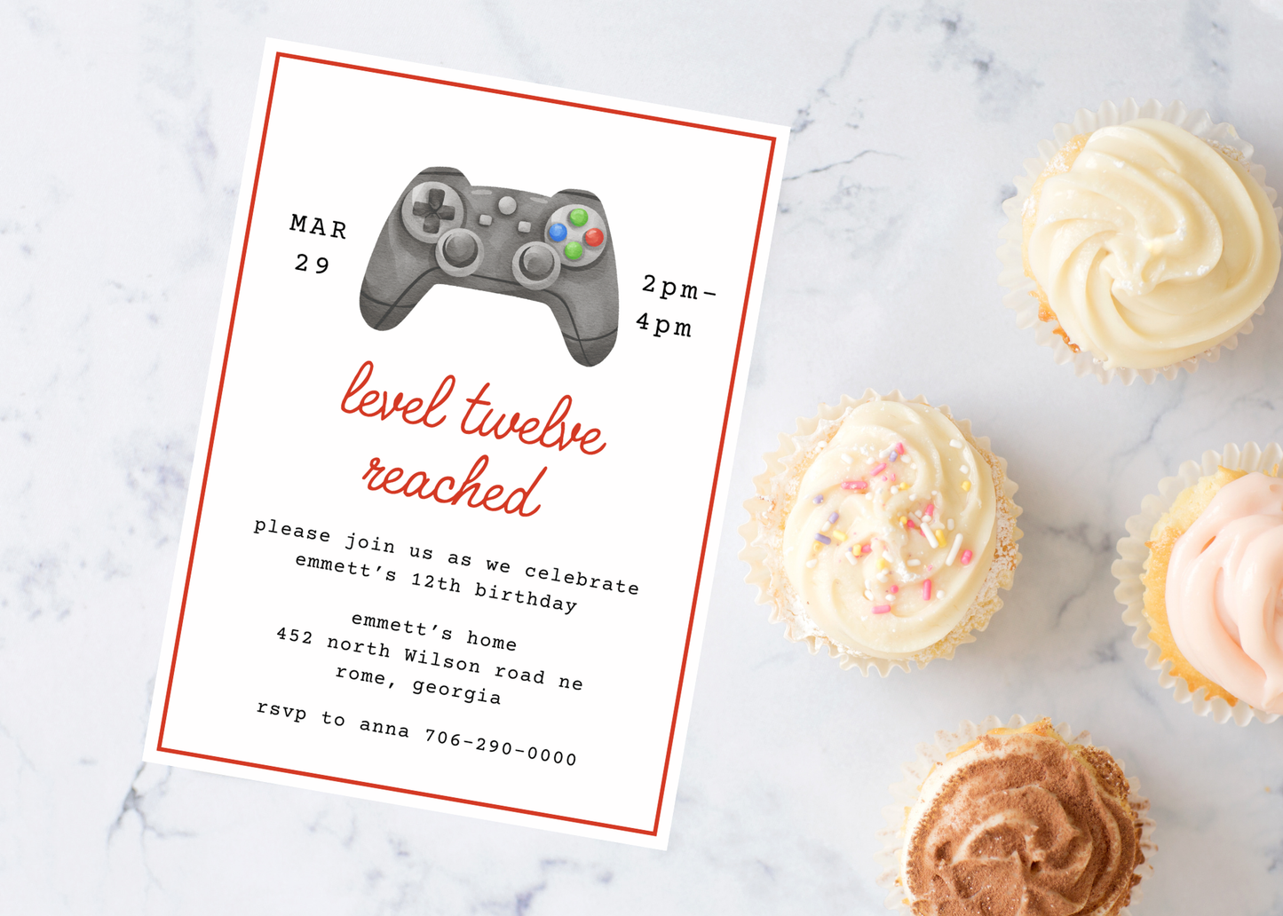 Boys Gaming Party