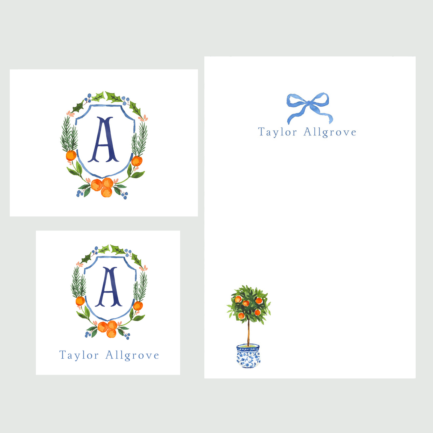 Cape Coral Citrus Stationery Bundle