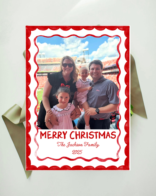 Squiggle Fun Holiday Card