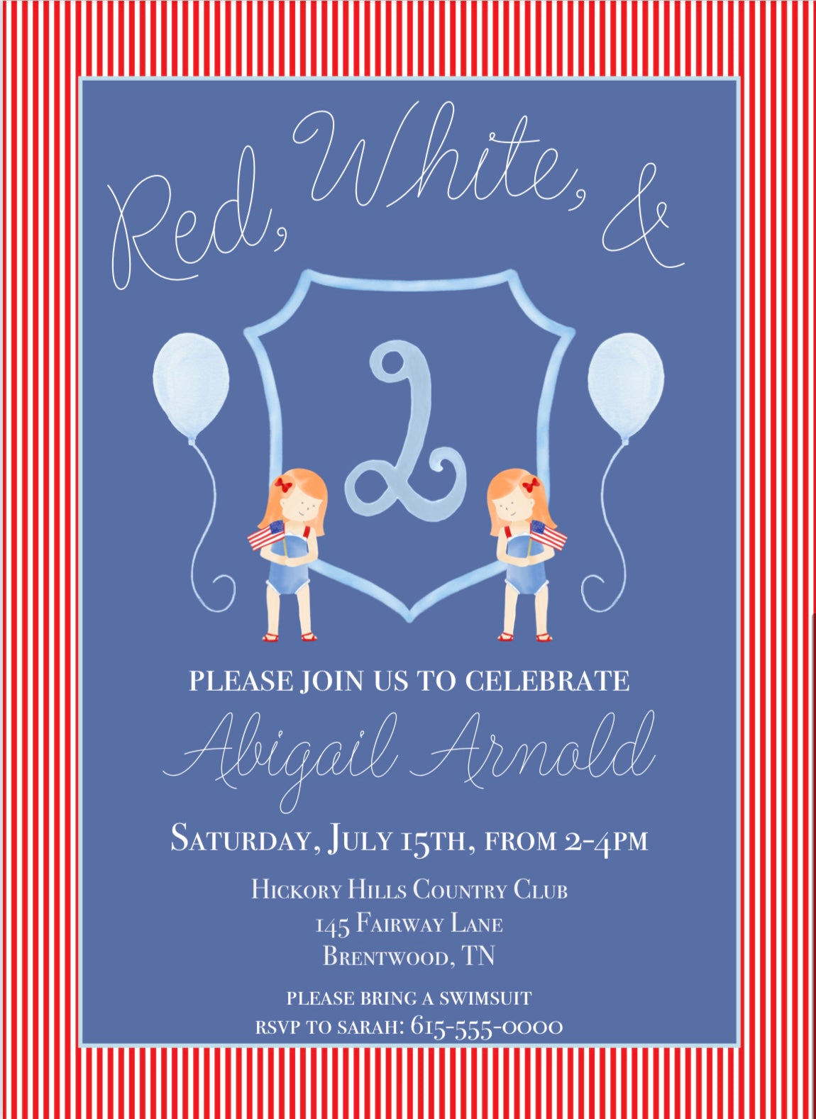 Little Miss Independent Invitation