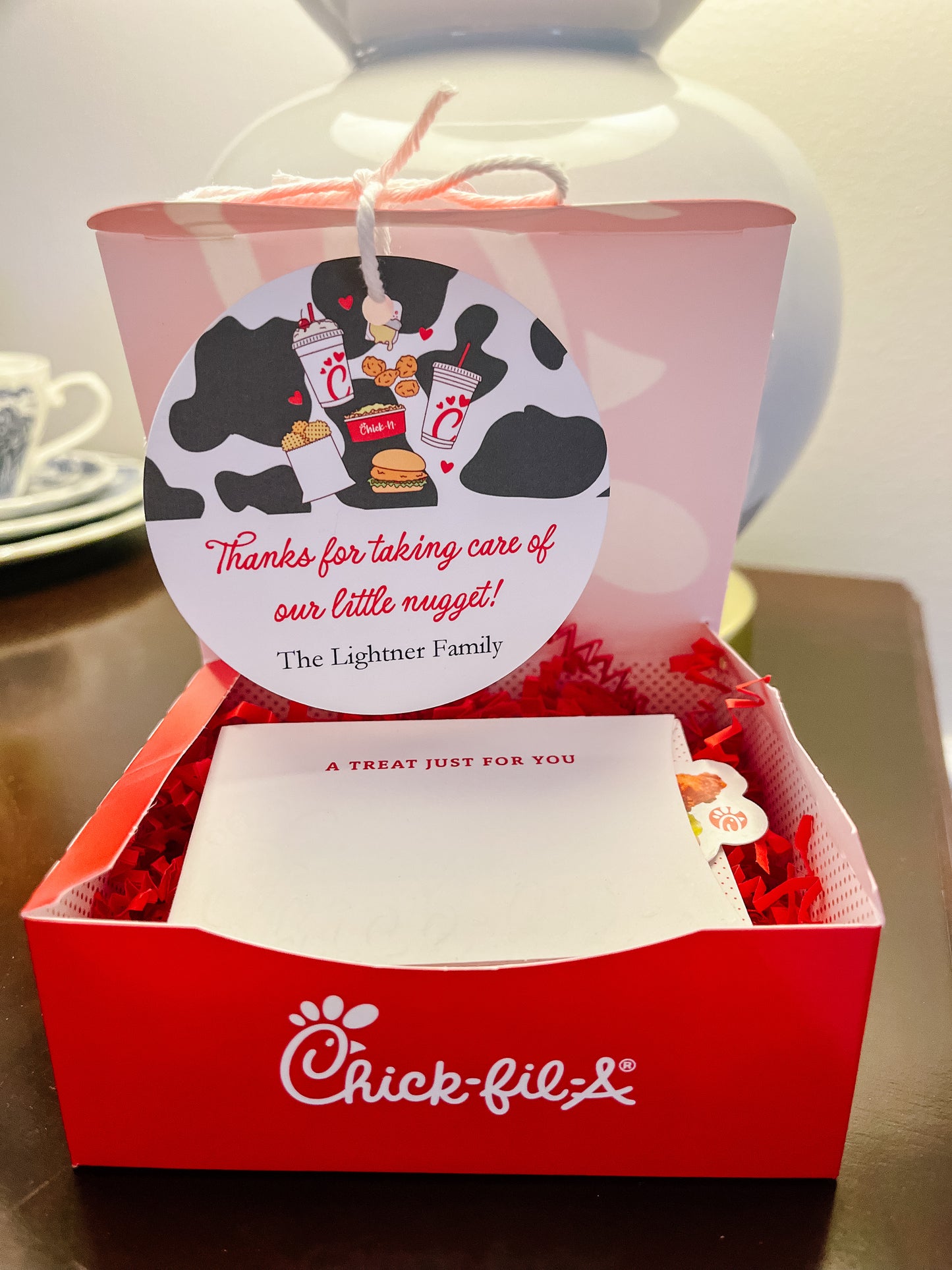 Our little nugget Gift Tag