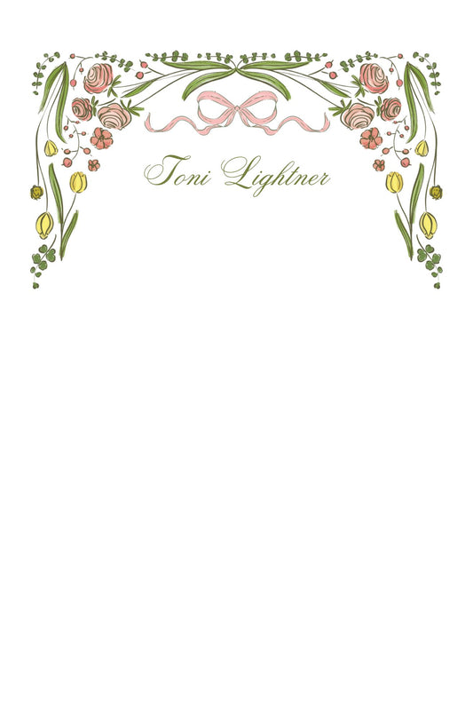 Fionas Florals Notepad