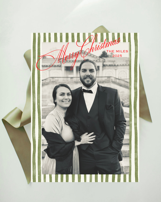 Green with Envy Holiday Card