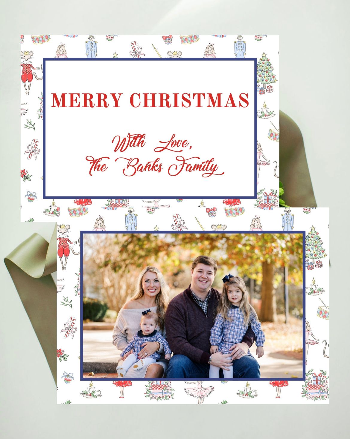 Nutcracker Photo Holiday Card