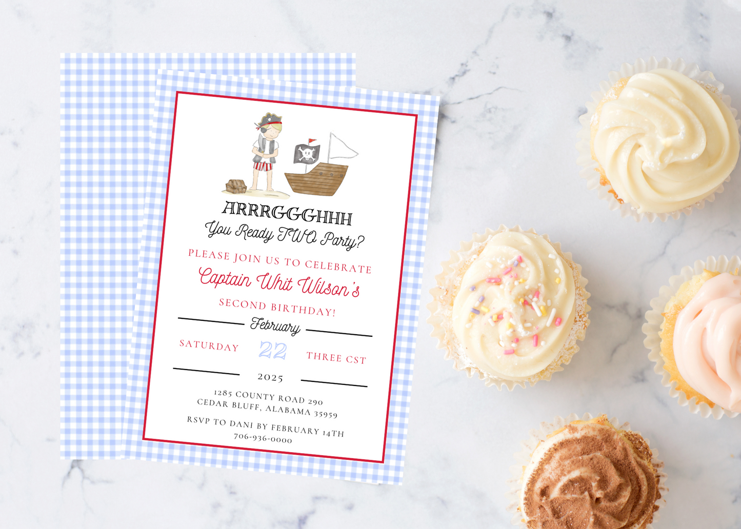 Pirate Party Invitation